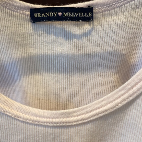 Brandi melville tank top- pink - Picture 2 of 3